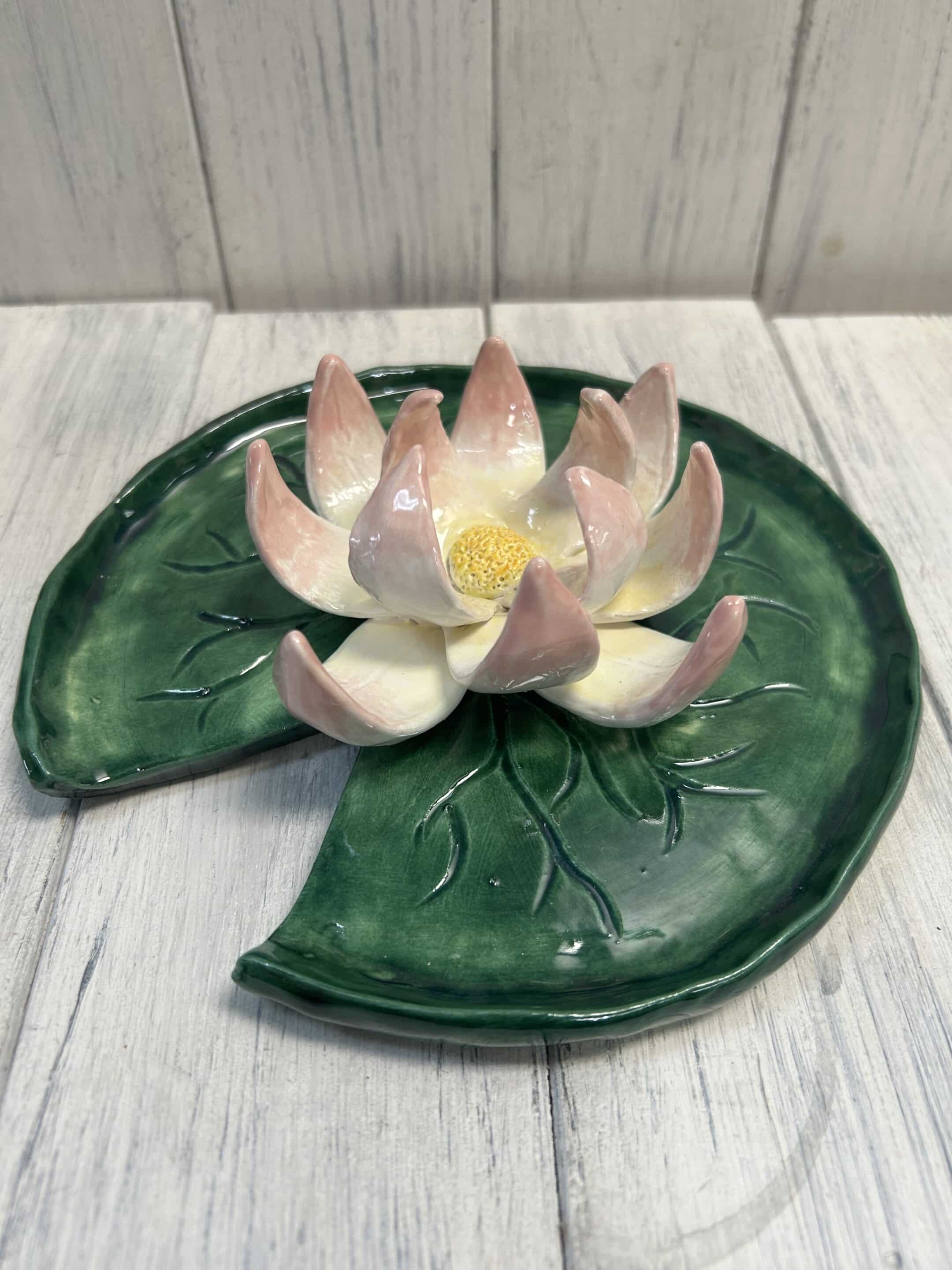 Clay Lily Pad Handbuilding | Artful Designs